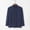 #289-Navy, variant on Ceisia Men's Solid Color Long Sleeve Stand Collar Chinese Knot Button Linen Blend Breathable Double Pocket Casual Shirt Navy XXXXL Gifts