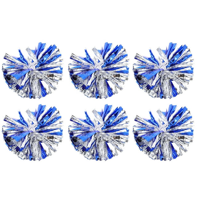 unbranded 6Ud Pom Poms Compactos Para Animación Con Materiales Duraderos Y Colores Llamativos