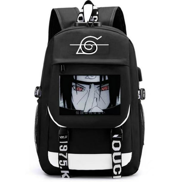 Mochila Escolar CICHENG Estampado Digital Naruto Itachi 20L