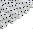 thumbnail image 4 of Xudanell Kids Notch Lapel 50s Dress for Girls Vintage Retro 1950s Polka Dot Dress for Girls 50's Audrey Hepburn Rockabilly Swing Dress (White, M), 4 of 6