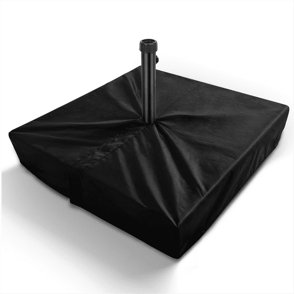 Patio Umbrella Base Cover for Outdoor Umbrella Base,Heavy Duty ,Outside Square Umbrella Stand Base Covers(Black)