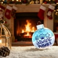 thumbnail image 6 of PuSpu Christmas Tree Hangings 2D Beach Christmas Ornament Christmas Hanging Decoration Indoor, 6 of 6