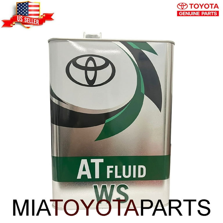 Genuine Toyota WS ATF Automatic Transmission Fluid 08886-81885 4L