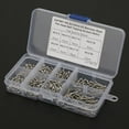 thumbnail image 5 of 400pcs M2.2x6 / 8/10/12/14/16/18 / 20mm de acero inoxidable de alta resistencia Tornillos autorroscantes Kit Surtido Set, 5 of 5