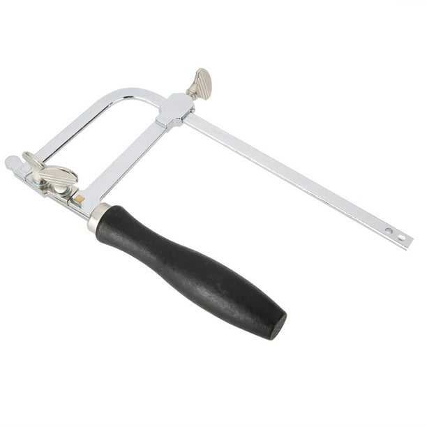 Sierra Para Metales Ajustable En Forma De U, Herramientas Manuales De Bricolaje Con 12 Hojas De Sierra En Espiral, Adecuada Para Senderismo, Pesca Y Otras Actividades
