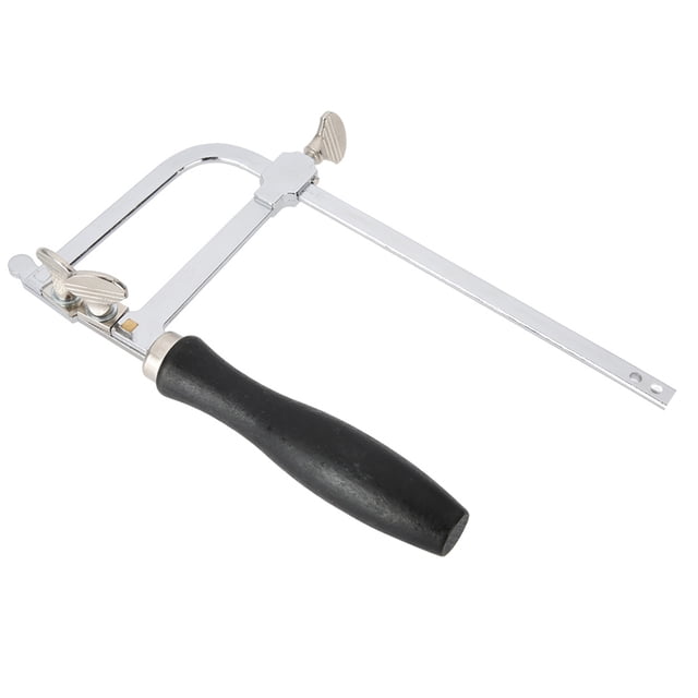 Sierra Para Metales Ajustable En Forma De U, Herramientas Manuales De Bricolaje Con 12 Hojas De Sierra En Espiral, Adecuada Para Senderismo, Pesca Y Otras Actividades
