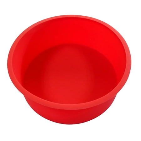

GXSR 6inch Silicone Round Cake Chocolate Mold Pan Muffin Pastry Baking Tray Mould