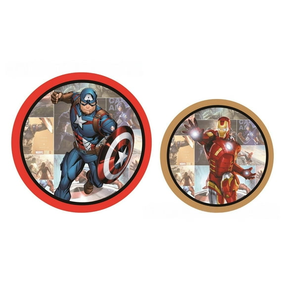Captain America birthday party decorations, Captain America party supplies include birthday banners, tablecloths, plates, napkins, cups, cutlery, party decorations for girls and kids