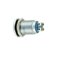 thumbnail image 4 of Alpinetech 12mm Blue 12V LED Metal Indicator Pilot Custom Dash Light Lamp, 4 of 4