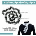 thumbnail image 2 of Feather Boas Bulk Artificial Fluffy Boas Decor Women Trim DIY, 2 of 9