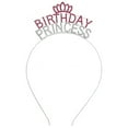 thumbnail image 1 of Birthday Headpiece Rhinestones Elegant - Wedding Tiara Headband Princess Crown, 1 of 10