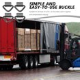 thumbnail image 3 of unbranded 4Ud Sujetadores Para Transporte En Camión Negro Instalación Rápida, 3 of 8