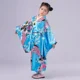 thumbnail image 4 of Niños Niñas Ropa Kimono Bata Japonesa Disfraz De Manga Larga, 4 of 7