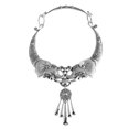 thumbnail image 1 of Vintage estilo indio grueso gargantilla collar accesorios de ropa Plata Sunnimix Collar indio Gargantilla con collar, 1 of 8