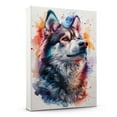 thumbnail image 3 of Alaskan Malamute Dog Wall Art Alaskan Malamute Picture Poster Print Funny Colorful Animal Pop Artwork for Living Room Bedroom Bathroom Home Decor, 3 of 6