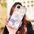thumbnail image 1 of Étui Lumineux pour Google Pixel 4A, Sensation Résistante à la Saleté silicone Anti-Tremblement Paillettes Support Mode Design Dérive Sable Simplicité Étui Souple Glissière Mignon Imperméable Support Rotatif, 1 of 9