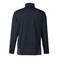 thumbnail image 5 of Harriton M786 Men's Flash Snag Protection Plus IL Colorblock Quarter-Zip Pullover-Dark Navy/ Dark Charcoal-3XL, 5 of 6