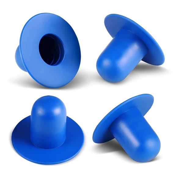 HIBIBUD 4Pcs/Set Wall Plug Replacement Ground Swimming Pool Fitting Filter Pump Strainer Hole Plug Stopper