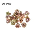 thumbnail image 3 of M6x12mm T-Nuts 4 Pronged Tee Nut Carbon Steel Color Zinc Plating 24 Pack, 3 of 5