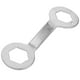 thumbnail image 1 of Llave inglesa para lavadoras, herramienta de reparación de lavadoras, llave inglesa práctica, llave inglesa para lavadoras, llave inglesa, llave hexagonal de doble extremo para bañeras, 1 of 7