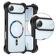 thumbnail image 5 of Mr. Gadgets Funda De Uso Rudo Para iPhone, Diseño Magnetico, Case Transparente De Acrilico Epoxi, Tecnología Ultra Bounce, Anti-caídas Compatible Con iPhone Air Color Negro Coral, 5 of 7