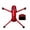 Fluorescent Red, variant on Drone Sticker Kit for MAVIC 4 Pro, DIY Protective Quadcopter RC Remote Controller Fluorescent Skin Film Decorative Full Set Wrap Decal Waterproof Stickers