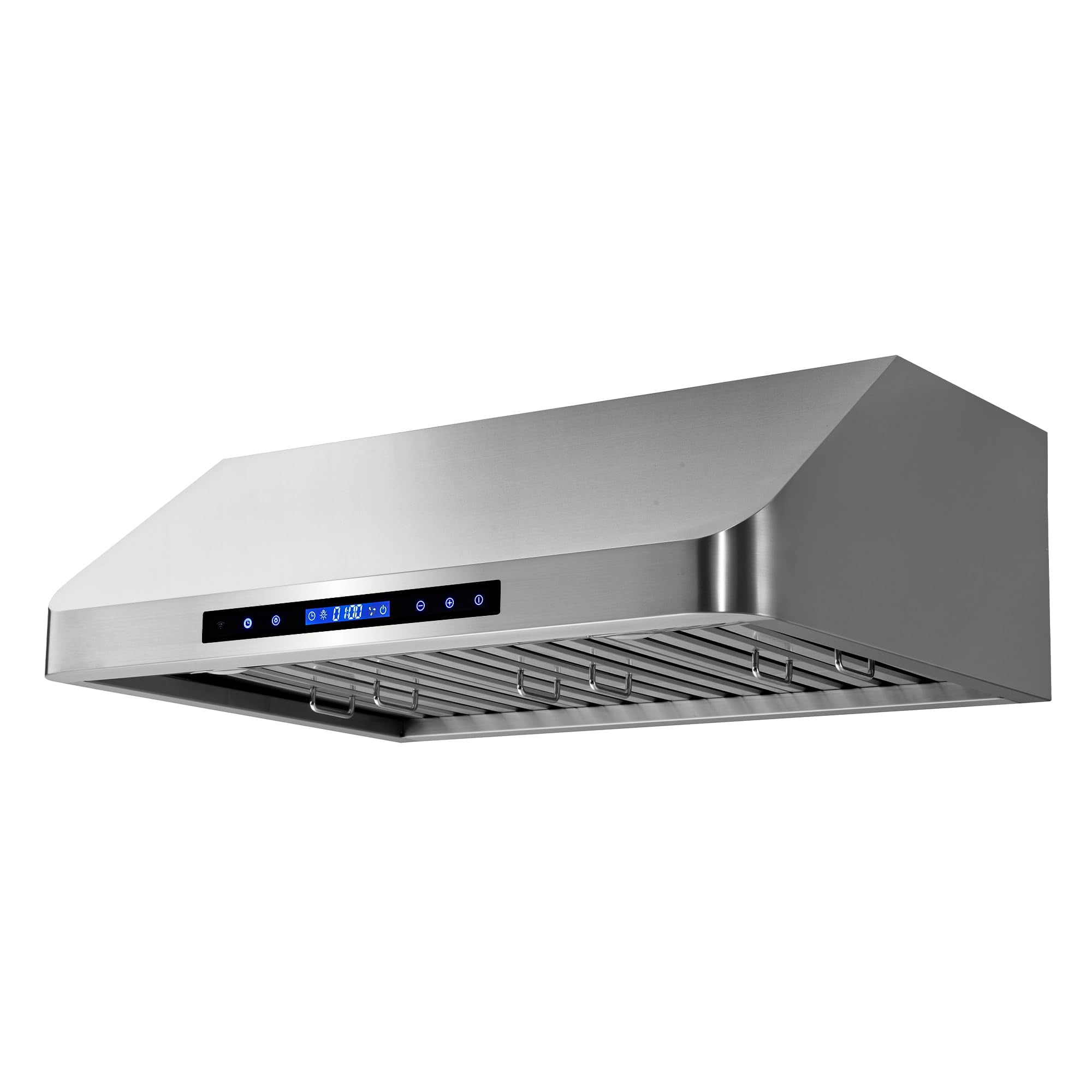 Pemberly Row 30 in. 500 CFM Ducted Under Cabinet Range Hood in Stainless Steel