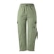 thumbnail image 5 of Pantalones cargo holgados para mujer: pierna ancha con cordón, poliéster, ropa urbana/hip hop, tallas S-XXL, 5 of 6