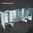 thumbnail image 5 of Blossom Canopus 72" LED Medicine Cabinet| Bathroom Storage Mirror Cabinet | Defogger | Smart Memory, 5 of 7