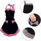 thumbnail image 5 of 2 Pcs Women Cute Apron, Ladies Black Aprons With Acsergery 2 Pockets, Waterproof Kitchen Gift, 5 of 5