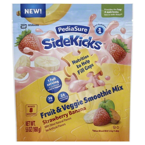 Abbott Nutrition PediaSure SideKicks Smoothie Mix 5 6 Oz Walmart