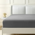 thumbnail image 6 of Mildly 22" Extra Deep Pocket Fitted Sheet, Ultra-Soft, Premium 1800 Collection - Twin, Grey, 6 of 8