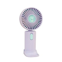 UttpKLBx USB Tower Fan Portable Air Conditioners Fan USB Mini Fan With 3-Speed Portabe Camping Fan, Gifts for Women Men (Purple)