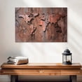 thumbnail image 2 of Elephant Stock Rock World Map Wall Art - Horizontal Canvas Wall Art - Living Room Wall Decor - Map Canvas - Beige And Orange Decor - 24" x 16", 2 of 8