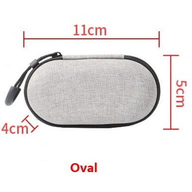 Bolsa De Banco De Energía Portátil De Doble Capa/Cables De Cargador USB , Organizadora De , Accesorios Electrónicos De Viaje , Estuche De Almacenamiento De Protección