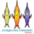 thumbnail image 2 of CafePress - Playa Del Carmen 3 Fishes - Large Beach Towel, Soft 30"x60" Towel with Unique Design, 2 of 2
