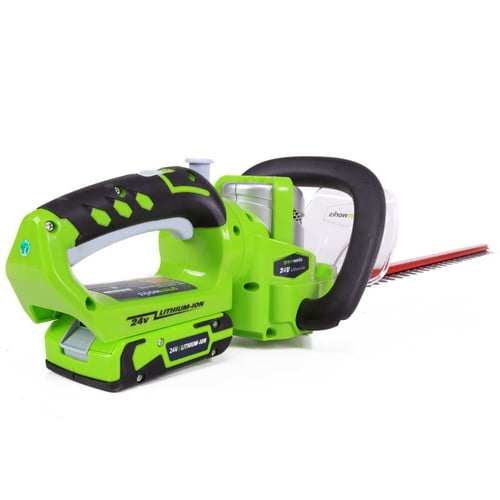 greenworks 22 inch hedge trimmer