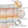 thumbnail image 5 of Boho Rainbow Shower Curtain Colorful Stripe Multicolor Bathroom Decor Waterproof Fabric Polyester Shower Curtains Set 72x72in, 5 of 6