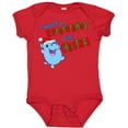 thumbnail image 3 of Inktastic I Want a Hippopotamus for Christmas Cute Stuffed Hippo Boys or Girls Baby Bodysuit, 3 of 5