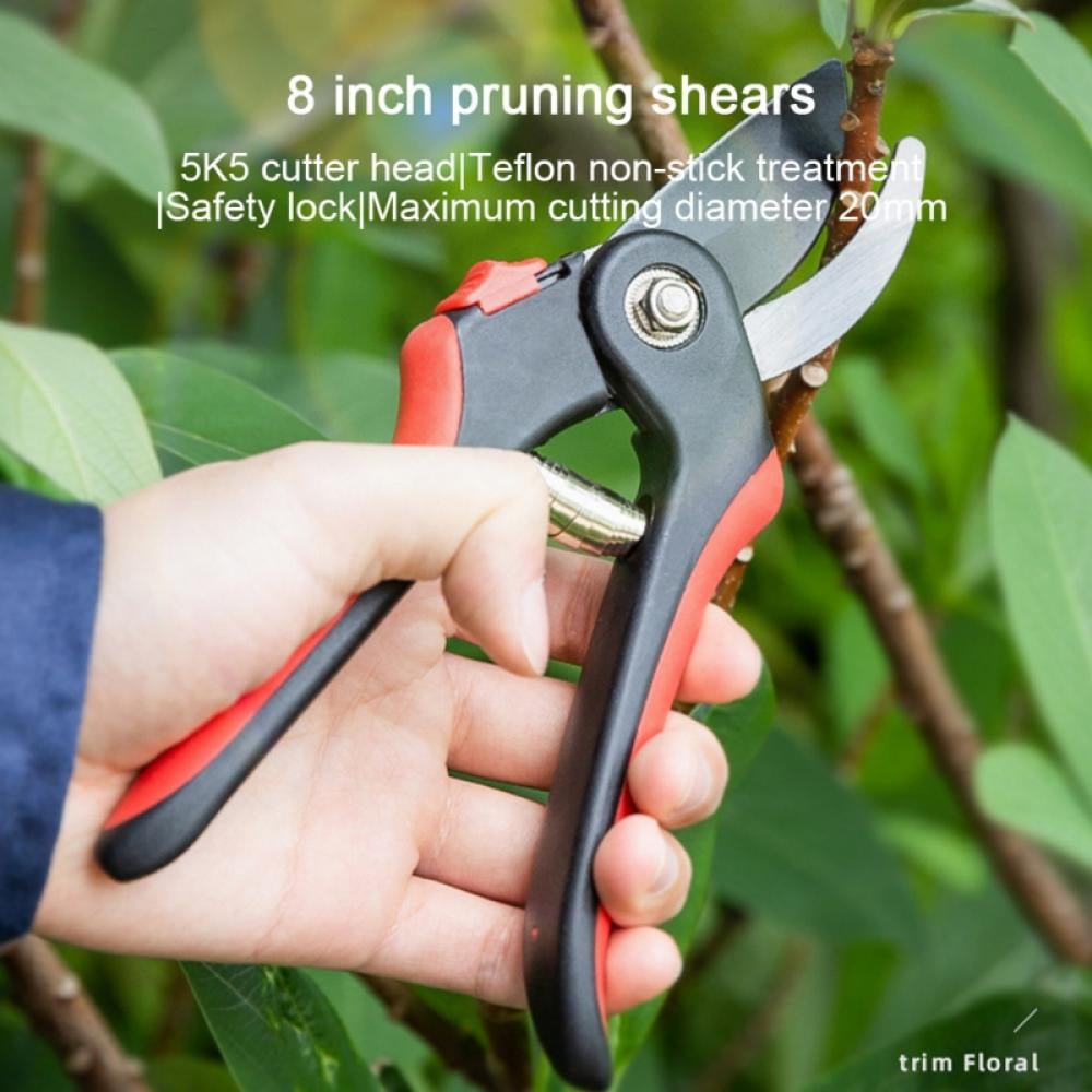 H/duty With Stainless Steel Blades Pruning Shear 8in 