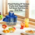 thumbnail image 4 of Automatic Fruit Garlic Peeler Machine,Electric Garlic & Tomato Peeler Skin Remover Tool with Precision Stainless Steel for Small Fruits,Effortless Peeling for Kitchen,Homemade Jam, 4 of 9