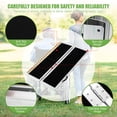 thumbnail image 4 of 5FT Portable Wheelchair Ramp ,800 LBS Capacity Folding Aluminum Threshold Ramp with Anti-Slip Surface, Mobility Access Handicap Ramp for Home Steps, Doorway, Stairs, Doorways, 4 of 7