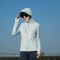 thumbnail image 3 of ENFOURCLASS Summer Thin Couple Sports Leisure Coat (High-Quality Ice Silk, Comfortable, Breathable, Sunscreen, UV Protection) - For Outdoor Activities, 3 of 9