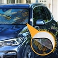 thumbnail image 3 of Universal Fit Accordion Auto Sunshade Windshield Sunshade 57'' x 31.5'' Yellow Flowers and Bee, 3 of 8