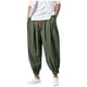 thumbnail image 1 of Pantalones largos para hombre, informales, para uso diario, para exteriores, playa, holgados, ligeros y transpirables, de poliéster., 1 of 2