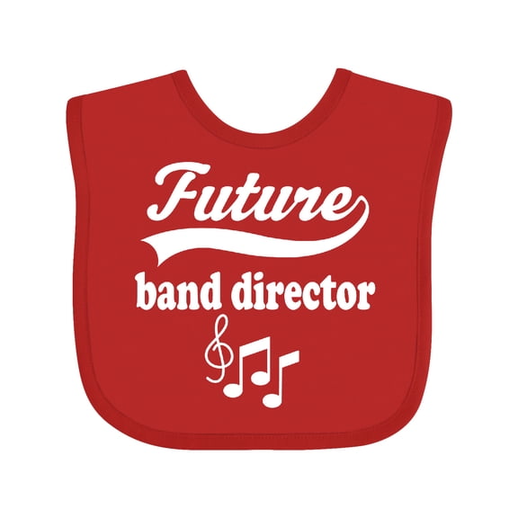 Inktastic Future Band Director Shirt Childs Music Boys or Girls Baby Bib