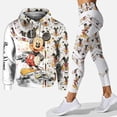 thumbnail image 5 of Conjunto deportivo 3D para mujer, suéter con capucha, pantalones de Yoga, conjunto deportivo de princesa para Yoga, moleton femenino esencial con capucha, 5 of 5