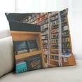 thumbnail image 1 of Ahgly Company EDU Books Indoor Throw Pillow, 18 inch by 18 inch, 1 of 6
