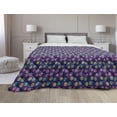 thumbnail image 1 of Abstract Down Alternative Comforter, Repeating Pattern of Dreamy Motif in Colors, Microfiber Quilt for All Season, 5 Sizes, Purple Fuchsia, by Ambesonne, 1 of 3