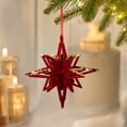 thumbnail image 3 of Christmas Hanging Ornaments with Pre-Strung Ribbons, Reusable Assorted 3D Designs for Christmas Tree, Indoor Holiday Decor and Gift Giving, 3 of 7